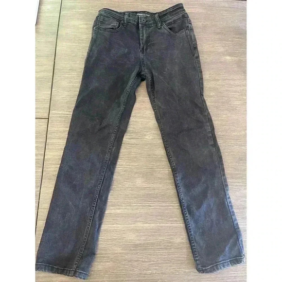 Boys Kenneth Cole Jeans Slim Fit Size 12 Black Color - Picture 1 of 4